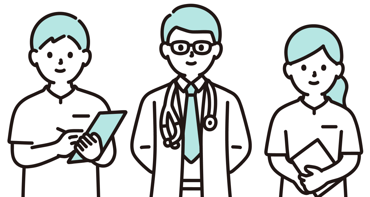 ドクターとスタッフ