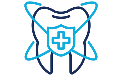 MI治療のメリット、周囲の歯への負担が少ない