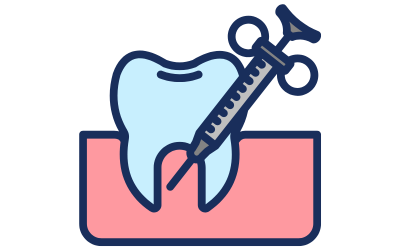 MI治療のメリット、麻酔が必要ない